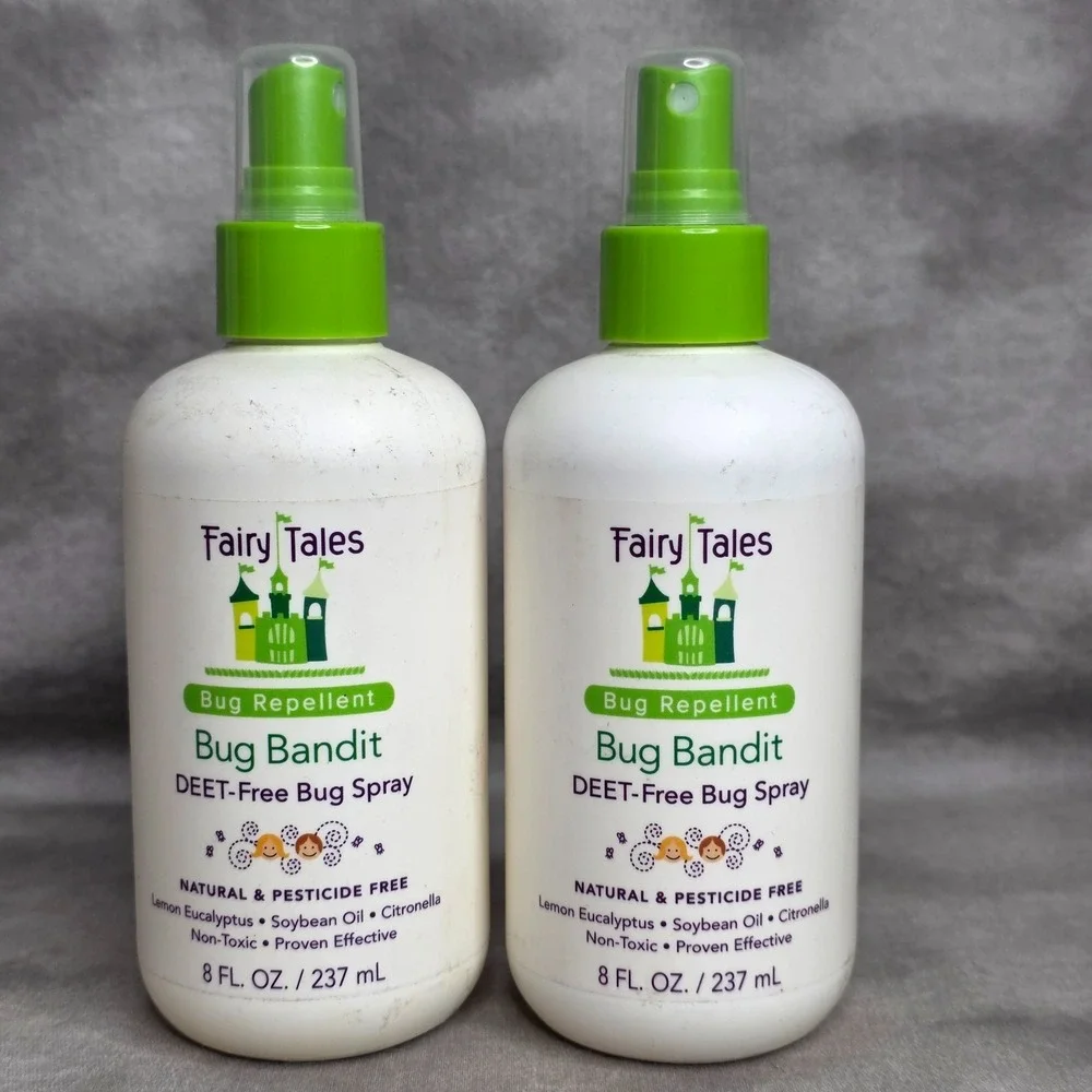 (X2) Fairy Tales Bug Bandit Deet-Free Kids Bug Spray 8‎ fl oz